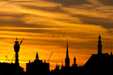 London skyline