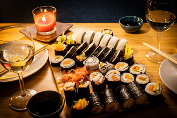 16 / 5000
Wyniki tłumaczenia
for sushi dinner  - obrazy, fototapety, plakaty