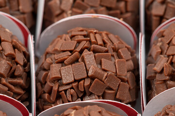 Brazilian traditional sweet “Brigadeiro`