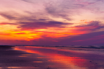 Sunrise from North Beach, Seabrook Island South Carolina