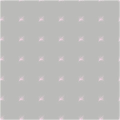 seamless vector pattern of small pink leaves on a gray background