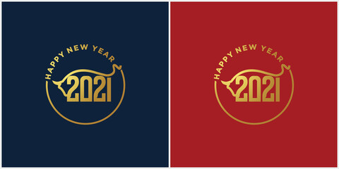 set creative happy new year