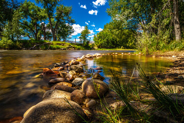 Cache la Poudre River Long Exposure © Jeff