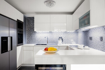 electrical appliances in a modern kitchen