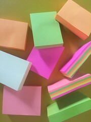 colorful stationery 