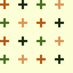 Fototapeta premium green cross pattern