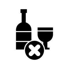 No drink for fasting icon