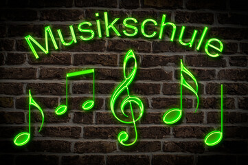Obraz premium Musikschule