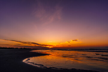 Obraz premium Seabrook North Beach Sunrise