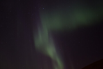 Obraz premium Nordlicht über Lofoten