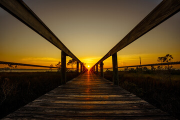 Sunset Over Choctawhatchee Bay