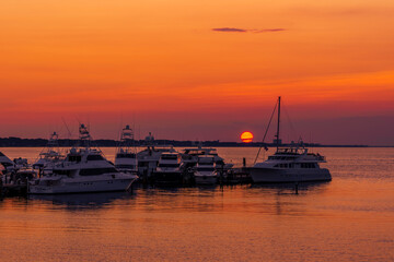 Sunset Over Choctawhatchee Bay