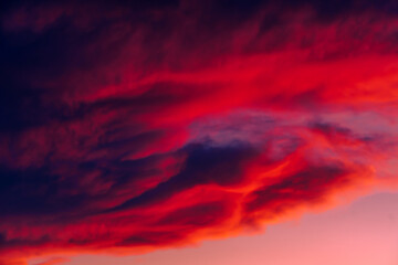 Fototapeta na wymiar Sunset Over the Gulf