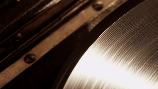 old vintage grammophon shellac vinyl record