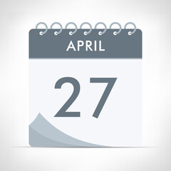 April 27 - Calendar Icon