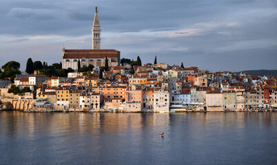 Rovinj, a colorful old town on the Adriatic coast