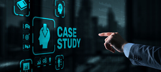 Case Study Education concept. Analysis of the situation to find a solution