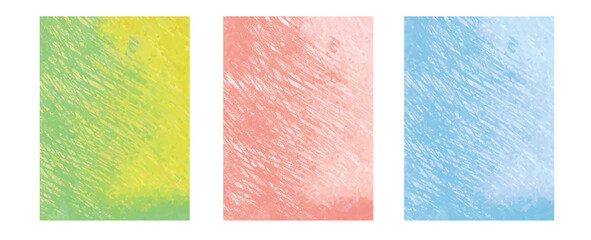 water color 水彩 テクスチャ ピンク 桃色 緑 水色 ラフ 素材 グランジ 手描き 背景 パーツ セット