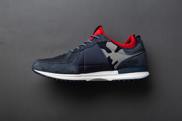 One men's insulated sneaker close-up