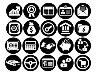 CMS Content Management System Web Icons