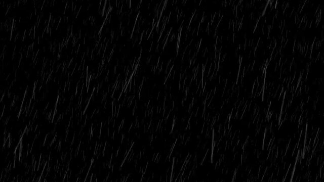 rain raining scene motion footage overlay