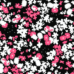 Floral background for textiles.