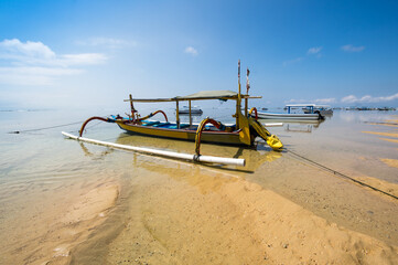 Fototapeta premium The coast of Indian ocean on island Bali