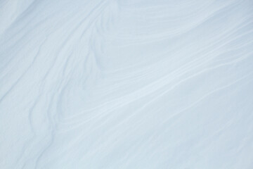 Patterns on the snow. Texture. background. snow - background with empty space for text