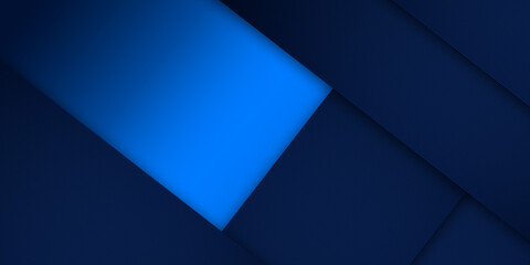 Obraz premium Abstract blue creative background with line 