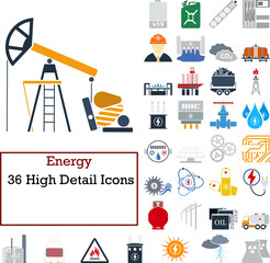 Energy Icon Set