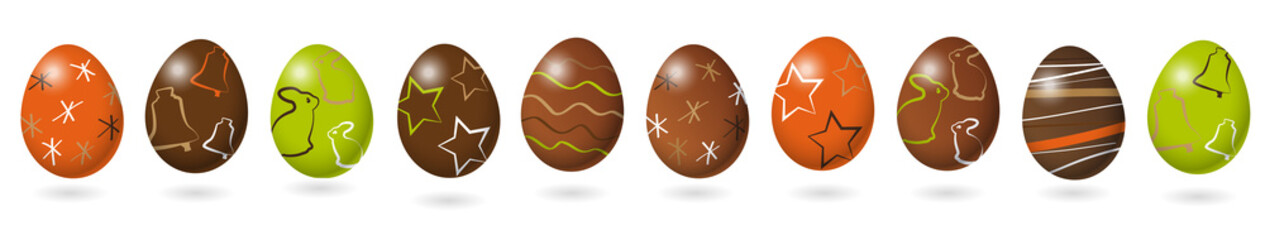 Oeufs de Pâques - Easter eggs	