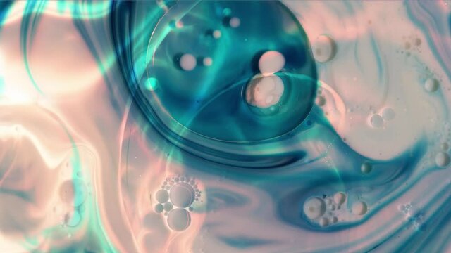 abstract liquid substance flow motion footage