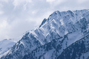 Obraz premium snow covered mountains