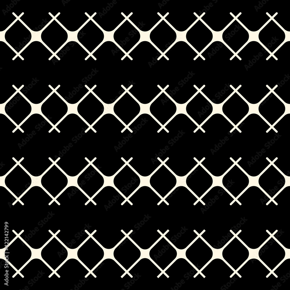 Poster abstract crosses pattern. vector crosses.