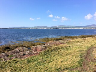 A view of the Isle of Man Coast at the Calf of Man