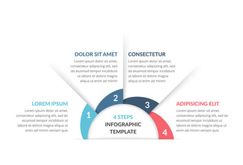 Circle Infographics - Four Elements