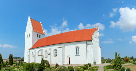 Hårbølle Fanefjord kirke (Fanefjord Church) Falster Region Sjælland (Region Zealand) Denmark