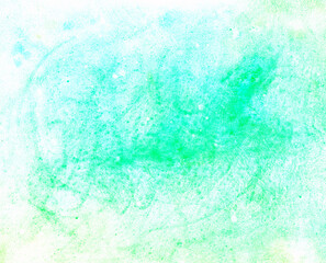 Fototapeta na wymiar hand drawn blue abstract watercolor background
