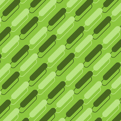 Seamless geometric shapes concept vector green