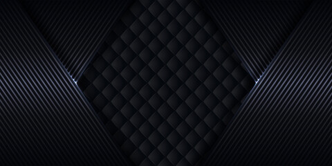 Obraz premium Abstract luxury dark black metal background. graphic design element for invitation, cover, background. elegant decoration