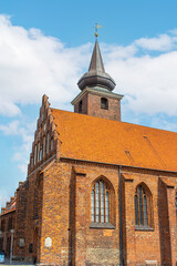 Obraz premium Nykøbing Klosterkirken Falster Region Sjælland (Region Zealand) Denmark