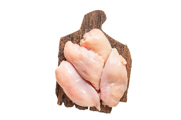 chicken breast raw meat fillet skinless poultry snack healthy meal keto or paleo diet top view copy space for text food background rustic image 