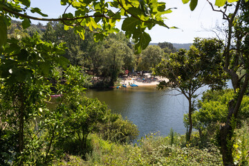 Praia Fluvial Quinta do Barco, Sever do Vouga, Portugal