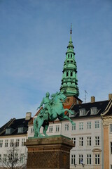 Fototapeta na wymiar Monument to Absalon in Copenhagen