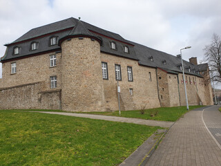 Fototapeta na wymiar Schloss Broich in Mülheim an der Ruhr