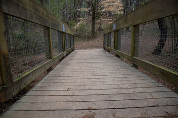 Obraz premium Taking A Stroll Around Rock Springs Park GA
