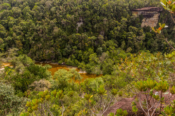 Landscape of Bako National Park, Sarawak, Malaysia