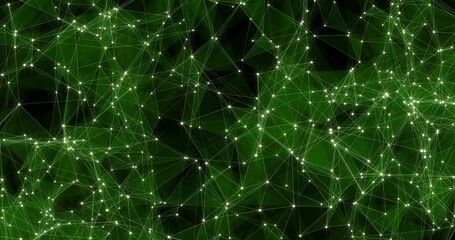 Background Abstract Dynamic Plexus Futuristic Technology. 3D rendering 3D illustration