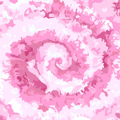 Obraz premium Spiral tie dye pattern, tie dye shibori print. Tie dye colorful watercolor ink textured background.