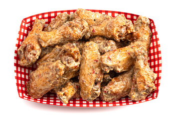 Garlic and Parmesan Chicken Wings with Bone In